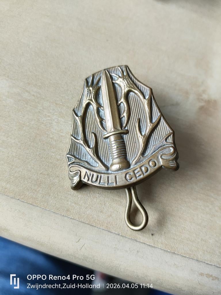 Nulli cedo stoottroepen, Verzenden, Landmacht, Nederland, Embleem of Badge