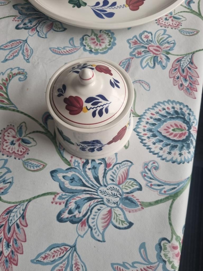 suikerpot boerenbont, Overige typen, Ophalen of Verzenden, Zo goed als nieuw, Aardewerk