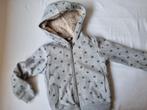 Gevoerd vest Hema grijs maat 110/ 116, Gebruikt, Jongen of Meisje, Trui of Vest, Ophalen of Verzenden