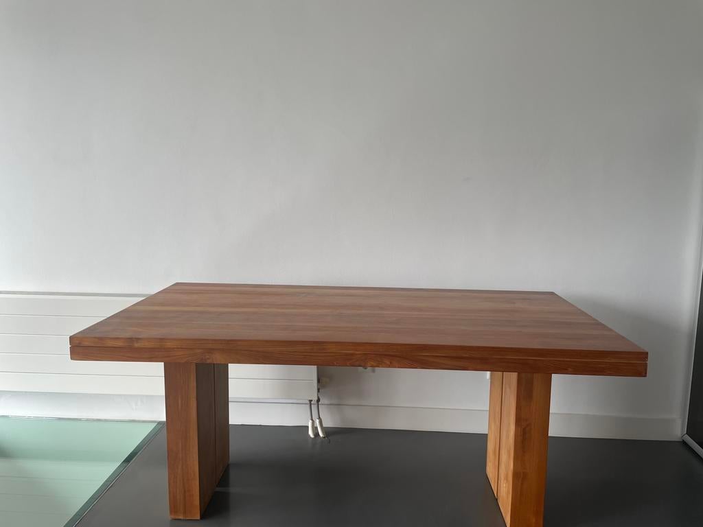 Eettafel, Huis en Inrichting, Ophalen, Gebruikt, 50 tot 100 cm, 150 tot 200 cm