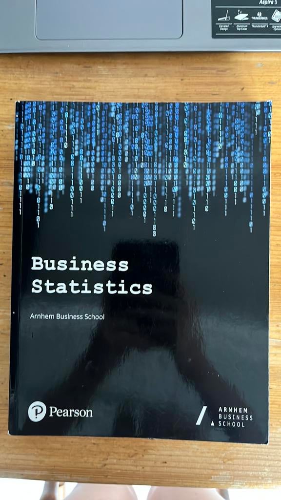 Business Statistics, Verzenden, Beta, Zo goed als nieuw, WO