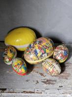 Oude papier-maché candy container paaseieren, Gebruikt, ., Ophalen of Verzenden, .