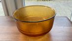 Arcoroc Sierra grote schaal amberkleur vintage, Huis en Inrichting, Keuken | Servies, Gebruikt, Ophalen of Verzenden, Overige stijlen