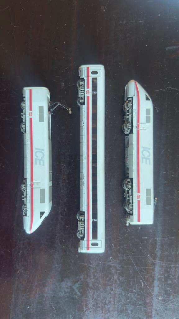 Minitrix ICE 12855 | 1/160 N spoor, Gelijkstroom, Trix, Ophalen of Verzenden, Analoog