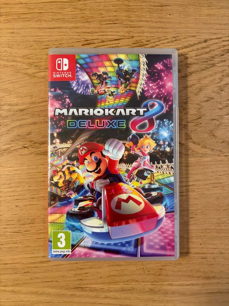 Nintendo Switch 1+2 Mario Kart 8 Deluxe, Spelcomputers en Games, Games | Nintendo Switch, Gebruikt, Racen en Vliegen, Ophalen of Verzenden