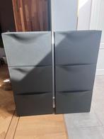 IKEA Trones schoenenkasten 6x zwart, Ophalen, Gebruikt