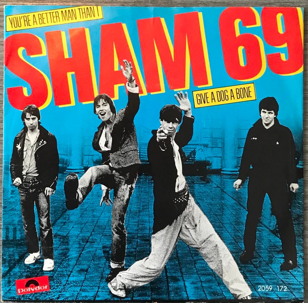 SHAM 69 - You’re a better man than I (NL’79)ALS NIEUW(UK49), Verzenden, Single
