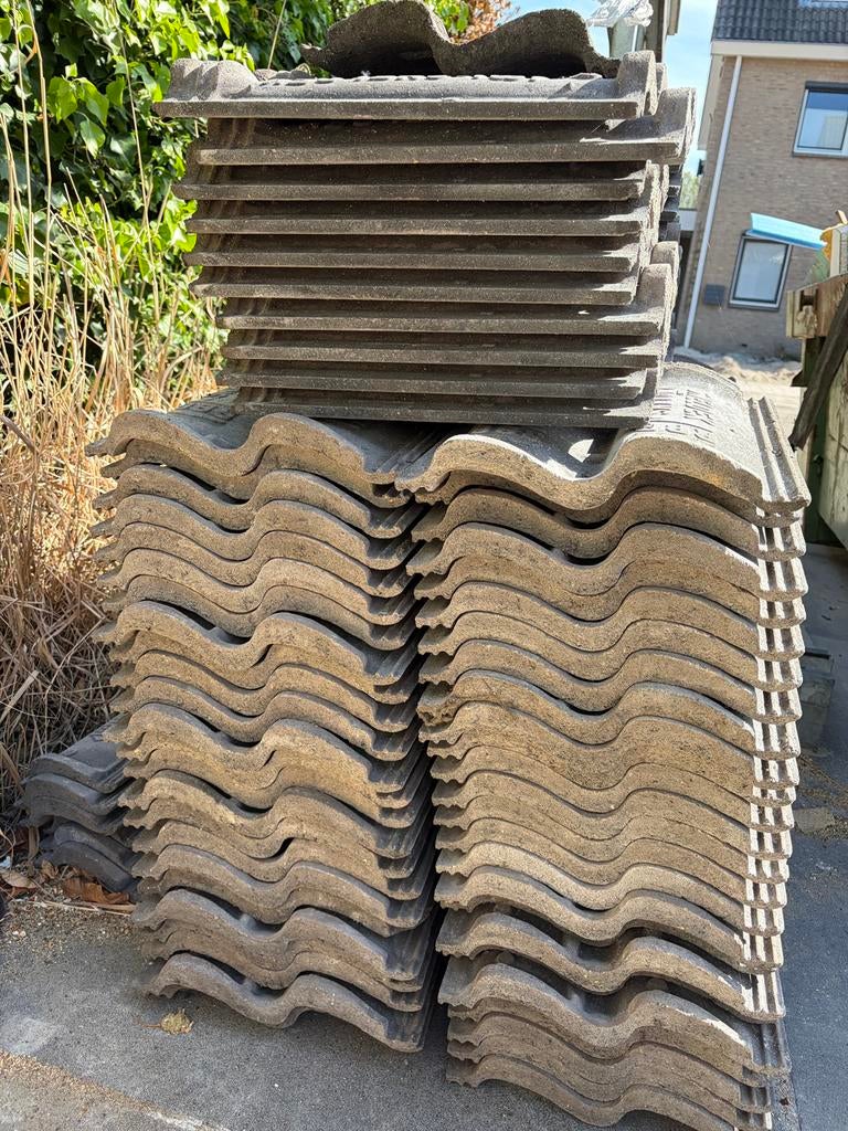 Dakpannen in goede staat - ~125 stuks, Ophalen, Gebruikt, Steen of Klei, 15 m² of meer