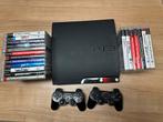 Playstation 3 + collectie games, Met games, Phat, Met 2 controllers, Ophalen of Verzenden
