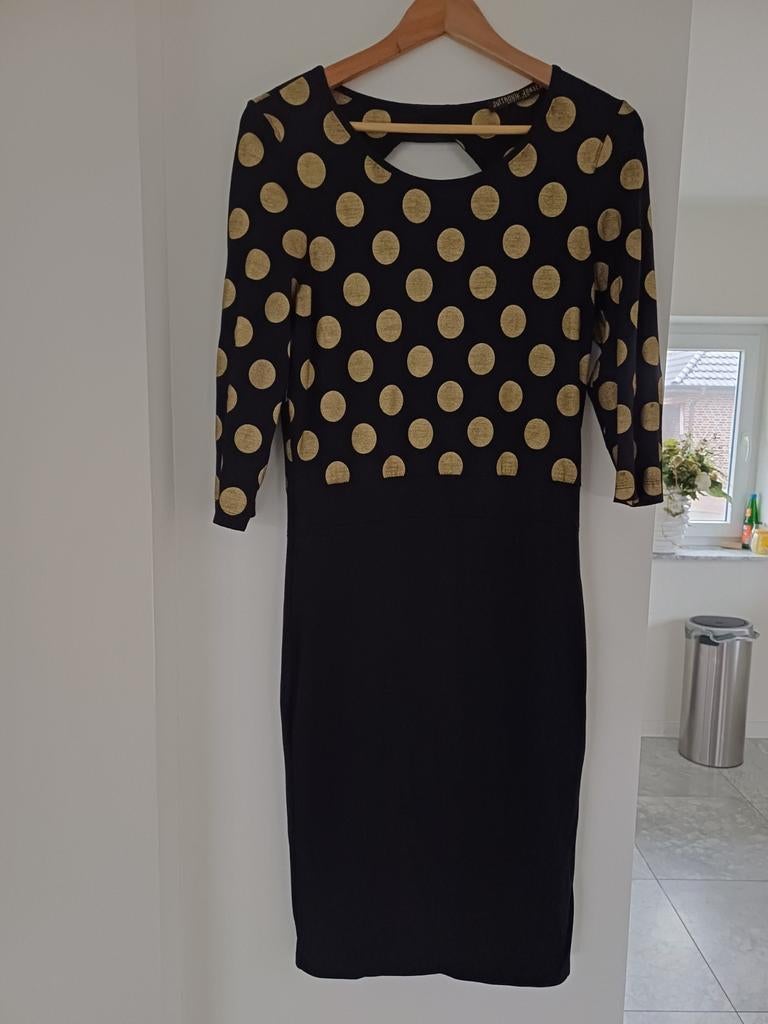 Juffrouw Jansen Amsterdam jurk maat 38, Kleding | Dames, Maat 38/40 (M), Zwart, Nieuw, Ophalen of Verzenden