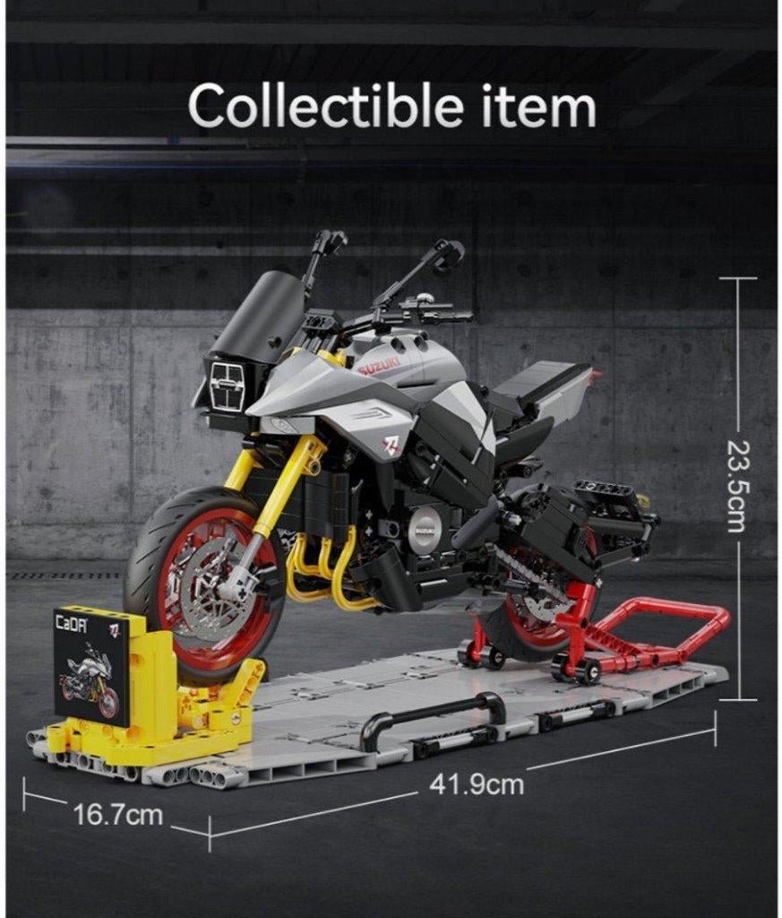 Suzuki Katana GSX-S 1000 2022 1:8 1104 pcs., Hobby en Vrije tijd, Modelbouw | Auto's en Voertuigen, Overige merken, May Cheong Group France S.A.S.