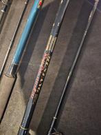 Diverse Vishengels en Vliegvisset, Ophalen, Gebruikt, Werphengel