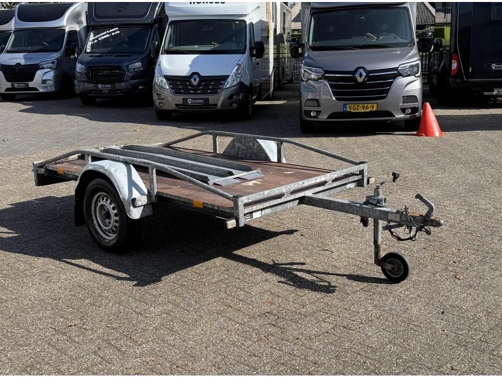 Hapert Koetstrailer Motor Aanhangwagen 250x133cm 750Kg, Auto diversen, Aanhangers en Bagagewagens, Gebruikt