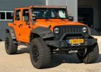 ‼️GERESERVEERD‼️JEEP WRANGLER JK 3.6 V6 SAHARA 284PK EXTREME, Auto's, Jeep, Automaat, USB, Zwart, Zwart