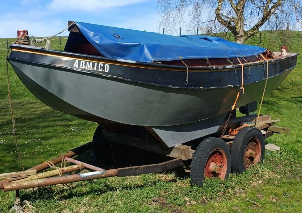 TukkerVlet 600 / Opduwer Kromhout LW 3, Ophalen, 10 tot 30 pk, Gebruikt, Staal