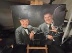 Laurel en Hardy Beelden/Decoratie / schilderij, Antiek en Kunst, Ophalen of Verzenden
