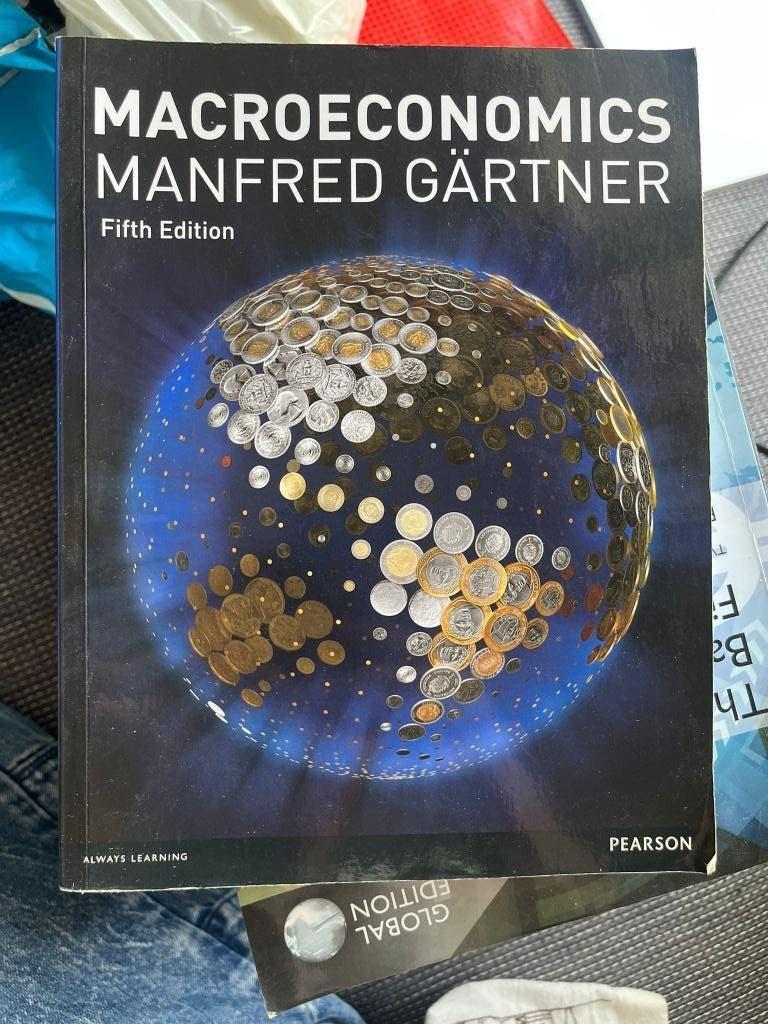 Macroeconomics 5th, Boeken, Gelezen, Manfred Gärtner, Ophalen of Verzenden, WO