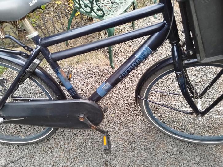 Cortina Jongens Transportfiets met Bak - 3 Versnellingen, Fietsen en Brommers, Fietsen | Jongens, Zo goed als nieuw, 26 inch of meer