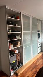 Kast met schuifdeuren, Huis en Inrichting, Kasten | Boekenkasten, Ophalen, Met deur(en), 200 cm of meer, 50 tot 100 cm