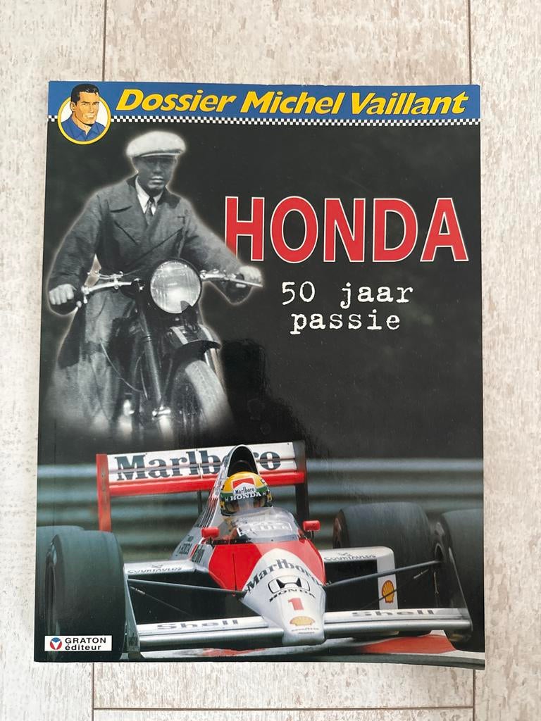 Dossier Michel Vaillant - Honda 50 jaar passie, Ophalen of Verzenden, Gelezen, Honda