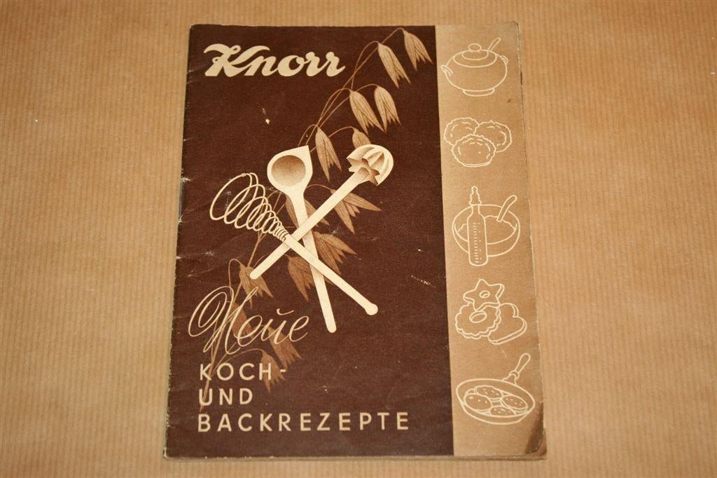 Zeldzaam receptenboekje Knorr - Circa 1935 !!, Boeken, Kookboeken, Gelezen, Italië, Ophalen of Verzenden