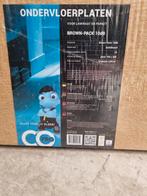 Bruine ondervloerplaten, Doe-het-zelf en Verbouw, Platen en Panelen, Ophalen, Nieuw
