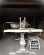 Stoere KLOOSTERTAFEL * eettafel, oud, hout * Huisje Sfeer, Ophalen of Verzenden, Nieuw