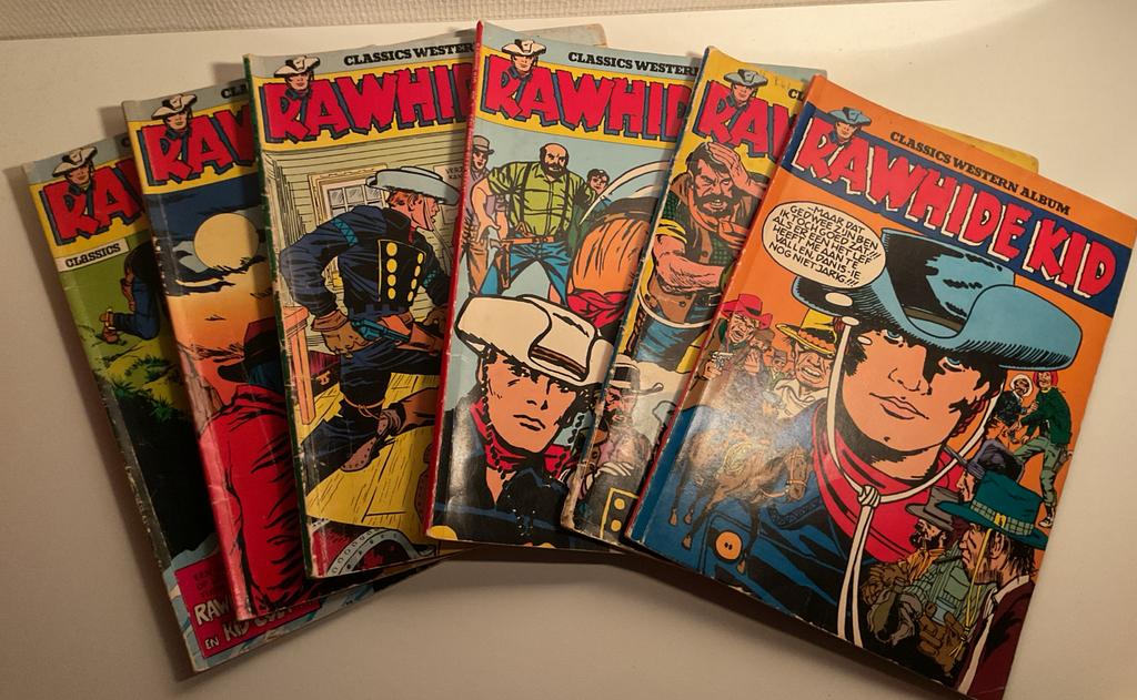 Rawhide Kid Classics Western Stripboeken Collectie 1 t/m 6, Boeken, Stripboeken, Meerdere stripboeken, Ophalen of Verzenden, Gelezen