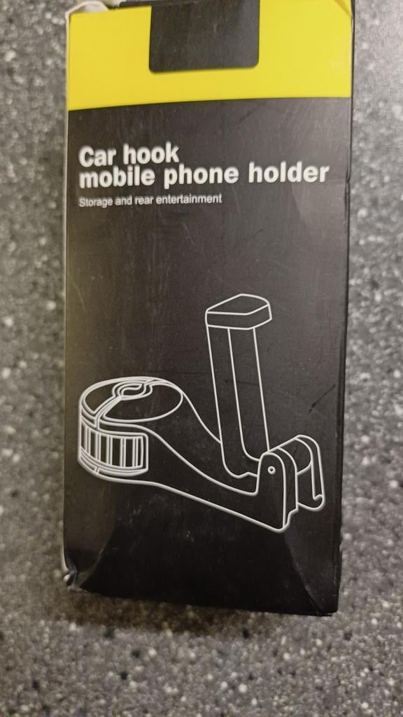 Car hook mobile telefoon  holder, Ophalen of Verzenden, Nieuw