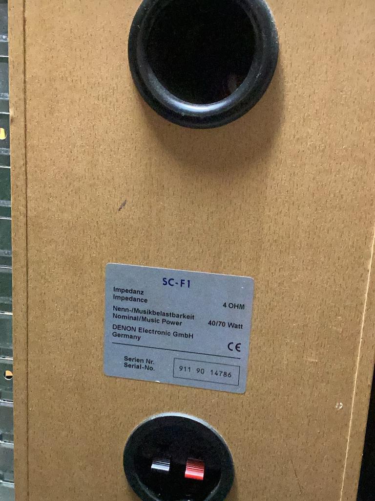 Denon receiver, cd speler, boxen, Overige merken, Gebruikt, Ophalen of Verzenden, Minder dan 60 watt