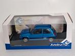 Renault 5 GT Turbo ph2 Blauw 1/18 Solido Nieuwstaat, Ophalen of Verzenden, Zo goed als nieuw, Auto, Solido