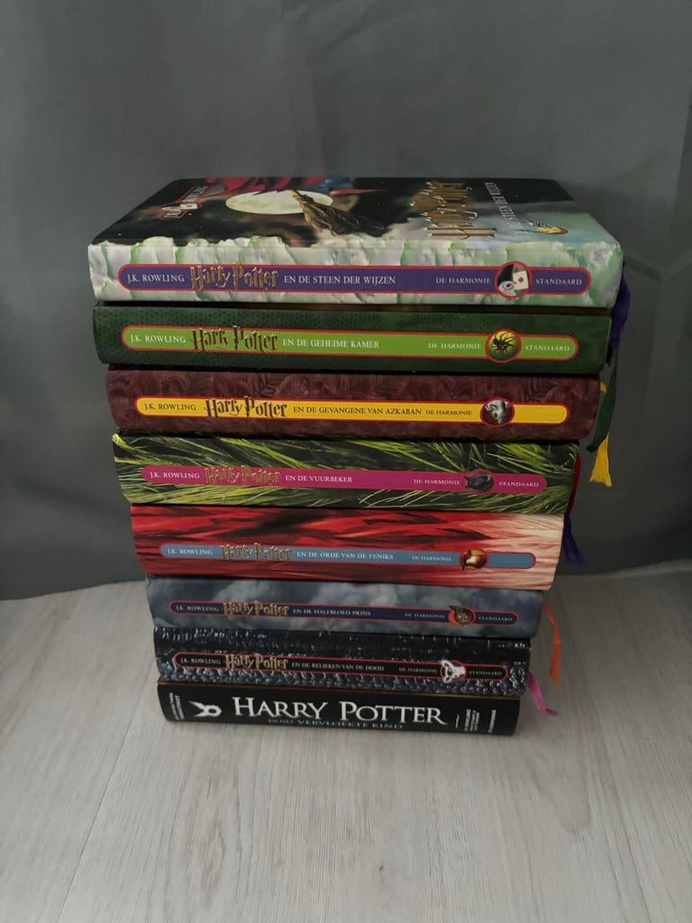 Harry Potter complete serie (8 boeken), Boeken, Ophalen of Verzenden, Zo goed als nieuw