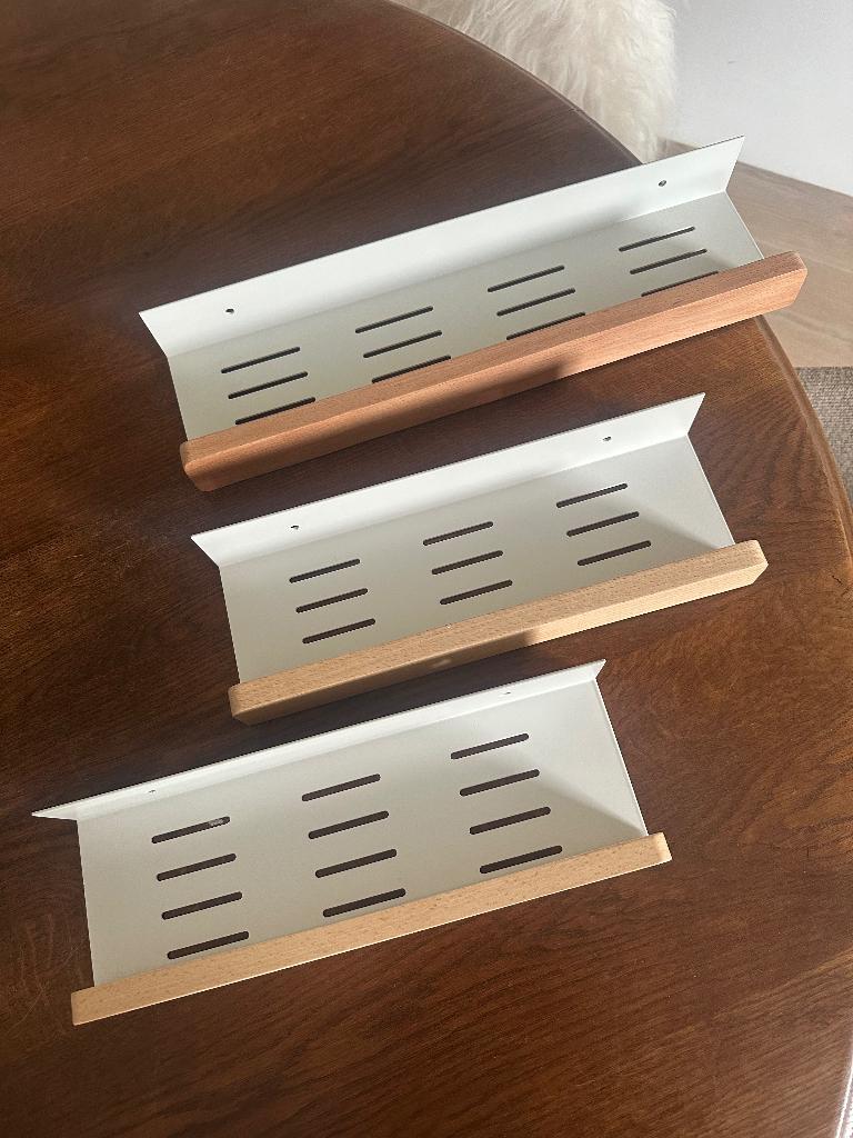 Rekjes 2 x 30 cm en 1 x 40 cm voor koffiehoek of douche, Ophalen of Verzenden, Nieuw