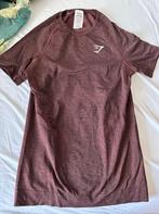 Gymshark bordeaux M, Ophalen of Verzenden, Zo goed als nieuw, Rood, Fitness of Aerobics