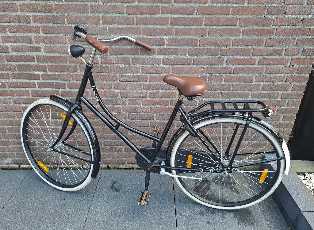 Fiets, Fietsen en Brommers, Fietsen | Dames | Damesfietsen, Terugtraprem, Gebruikt, 56 cm of meer, Ophalen