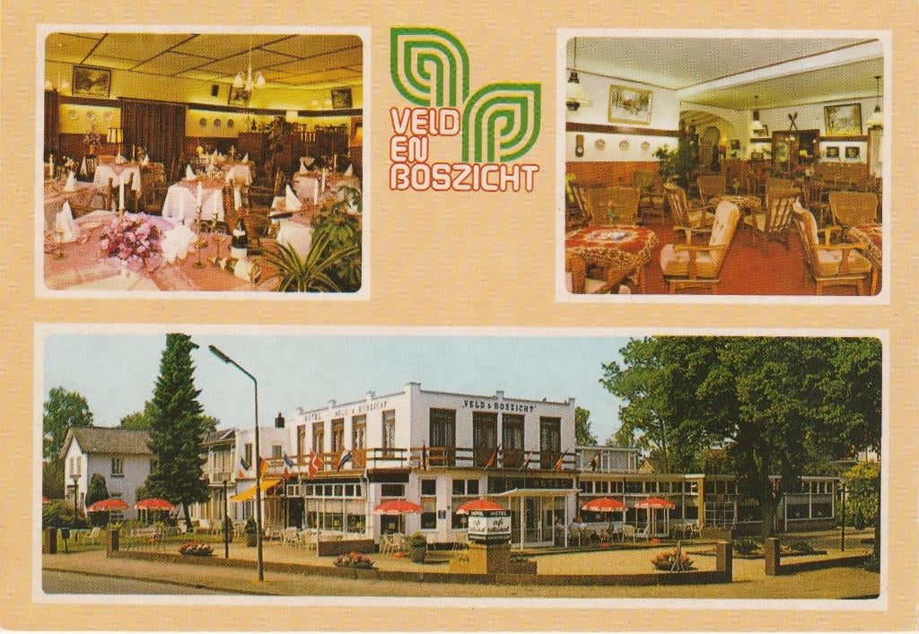 NUNSPEET Hotel Veld en Boszicht, Verzenden, 1980 tot heden, Gelopen, Gelderland