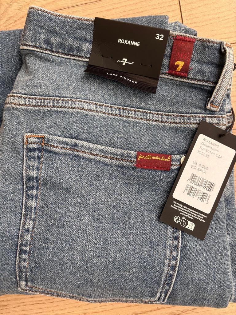 Nieuwe Seven for mankind jeans Roxanne, Kleding | Dames, Spijkerbroeken en Jeans, Ophalen of Verzenden, Nieuw, Blauw, W30 - W32 (confectie 38/40)