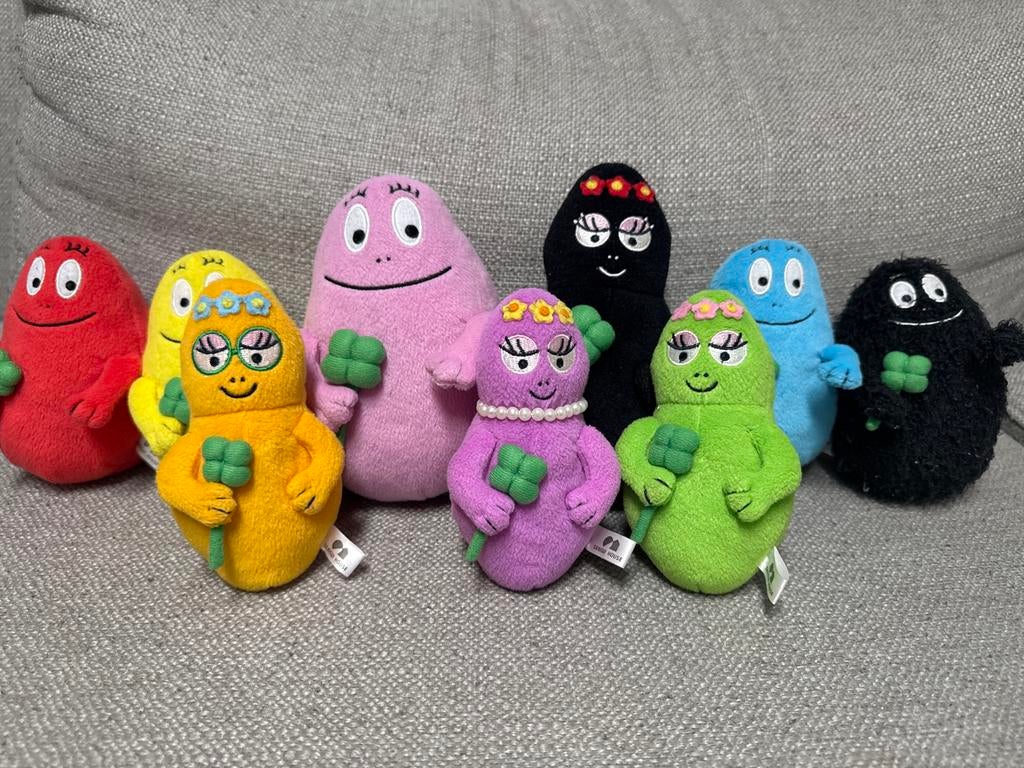 Barbapapa Knuffels Set - Diverse Kleuren en Karakters, Overige merken, Overige karakters, Overige typen, Ophalen of Verzenden