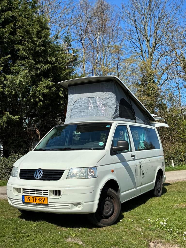 Kampeerbus Camper Van VW transporter 2007 218.000km, Volkswagen, Tot en met 2, Particulier, Overige merken