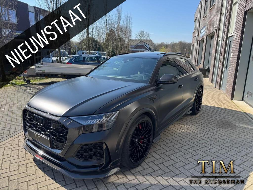 Audi RSQ8 ABT S - |Soft close|700+PK|HUD|360|ABT-S|B&O|PANO, Auto's, Audi, 700 pk, Gebruikt, Zwart, Leder
