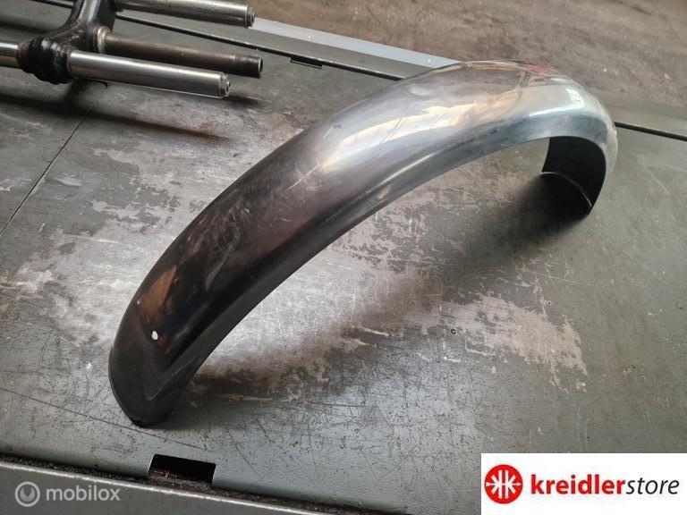 Kreidler RVS voorspatbord zonder gaatjes origineel, Fietsen en Brommers, Brommeronderdelen | Kreidler, Gebruikt, Kreidler, Ophalen of Verzenden