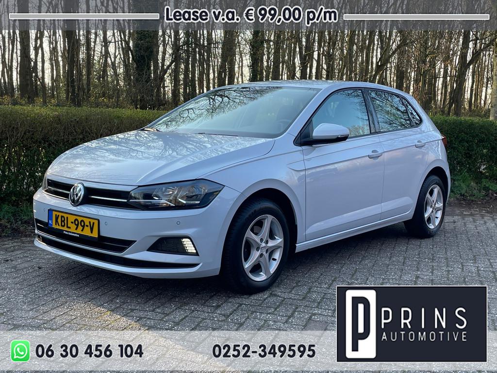 Volkswagen POLO 1.0|Comfortline|Clima|Stoelverwarming|PDC V+, 1005 kg, Stof, Gebruikt, Wit