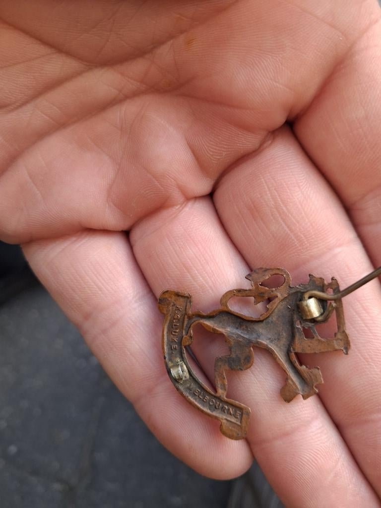 Nederlands Barret Insigne WOI/WOII, Verzamelen, Militaria | Algemeen, Ophalen of Verzenden