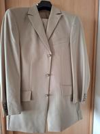 Trouwpak - Crème/Ivoor met subtiele streep, Kleding | Heren, Trouwkleding en Trouwaccessoires, Ophalen of Verzenden, Zo goed als nieuw