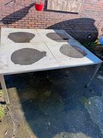 Borek tuintafel 75/180/180, Ophalen, Gebruikt, Vierkant, Metaal