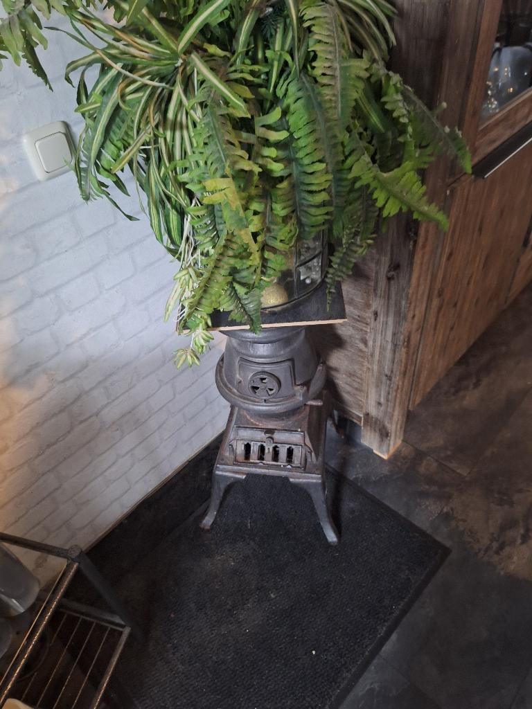 Potkacheltje, Ophalen, Gebruikt, Houtkachel, Vrijstaand