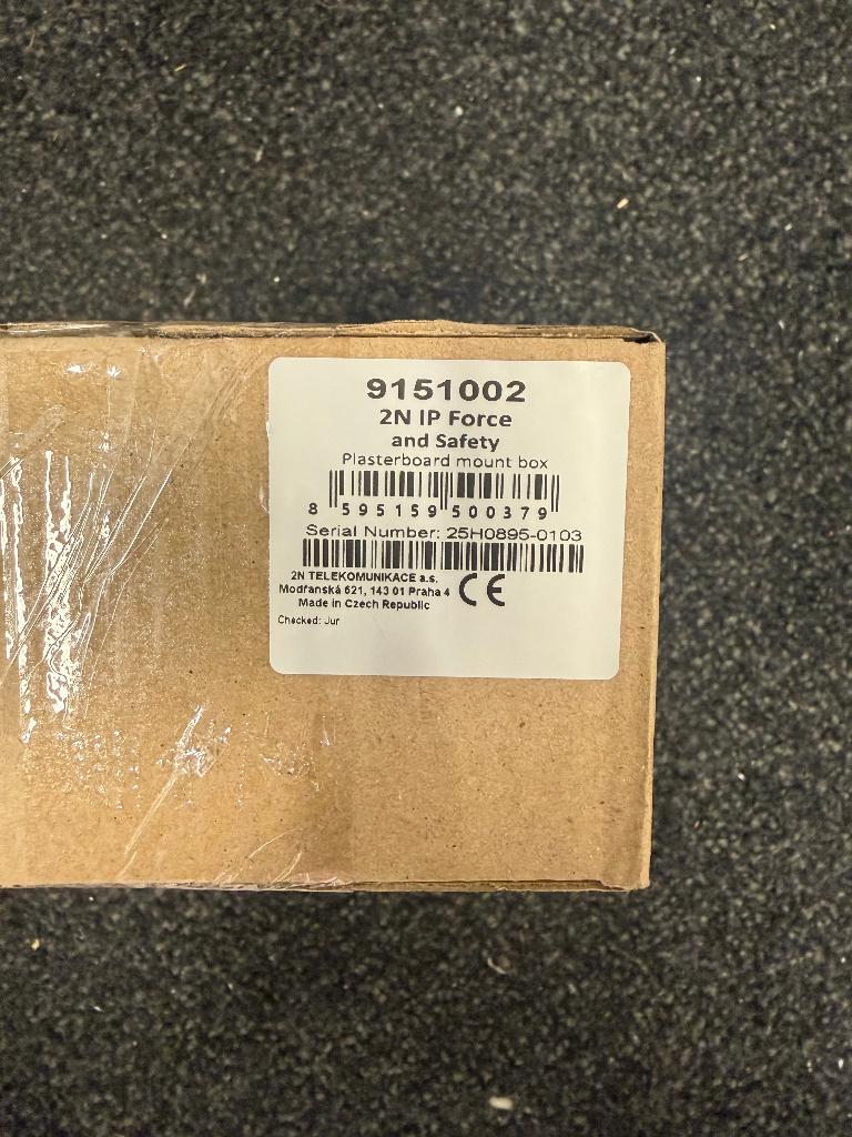 2N inbouw frame security intercom 9151002, Telecommunicatie, Datacommunicatie en VoIP, Ophalen of Verzenden, Nieuw, Toebehoren