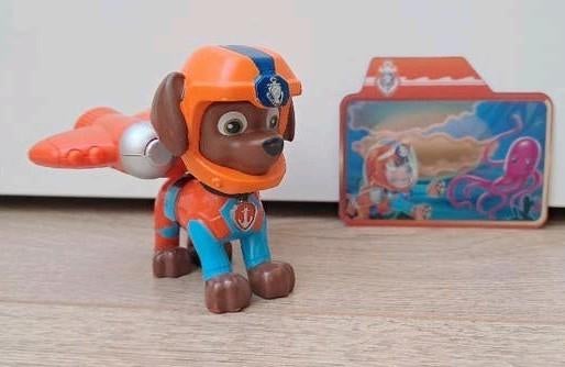 Paw Patrol Zuma Sea Patrol figuur met licht, Ophalen of Verzenden, Gebruikt