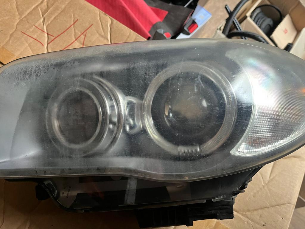 BMW E87 Angel Eyes Koplamp Bestuurderskant, Ophalen of Verzenden, Gebruikt, BMW