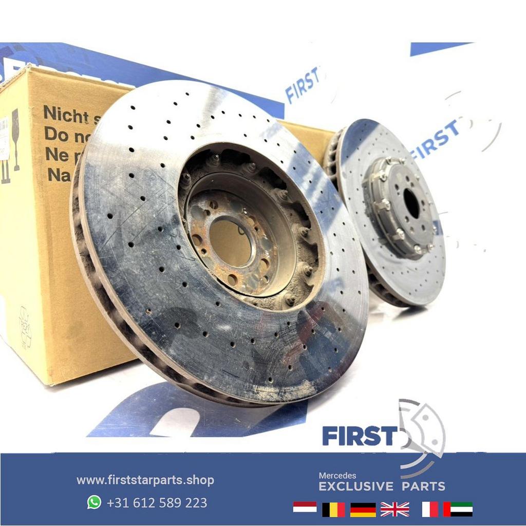 A2314211512 CARBON KERAMISCHE REM SCHIJF CARBON REMSCHIJF KE, Auto-onderdelen, Gebruikt, -, Ophalen of Verzenden, -